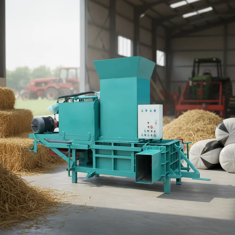 Hay-and-Rice-Husk-Storage-Hydraulic-Baler-1