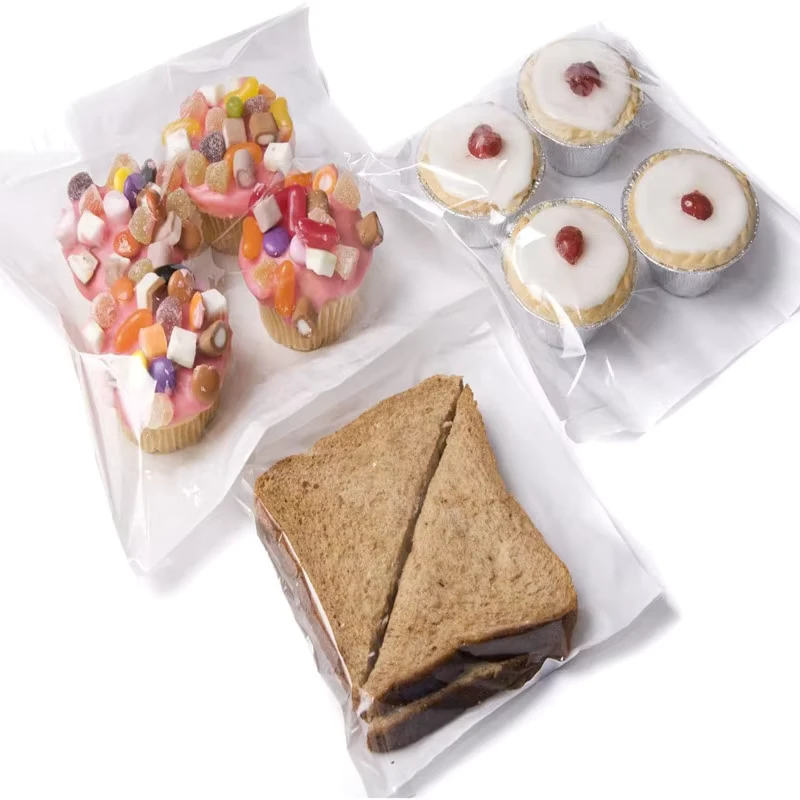 Heat-Sealable-clear-pp-Film-Front-Kraft-Paper-Back-Bag-for-Bakery-Donuts-Cookie-Bread-Sushi