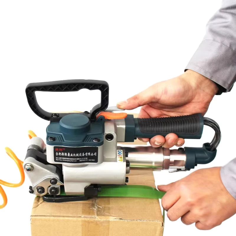High-Efficiency-Multifunctional-Pneumatic-Semi-automatic-Plastic-Steel-Strap-Strapping-Machine-for-Carton-Wooden-Box-Packaging