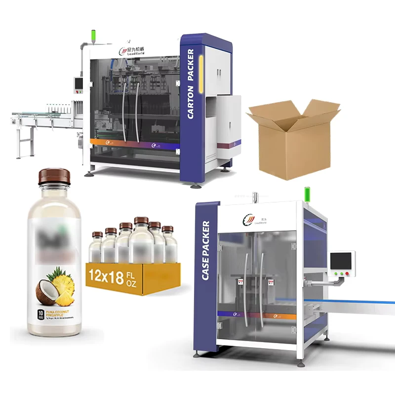 High-Efficiency-Plastic-Bottle-Beverage-Case-Packer-Full-Automatic-Carton-Box-Packaging-Machine