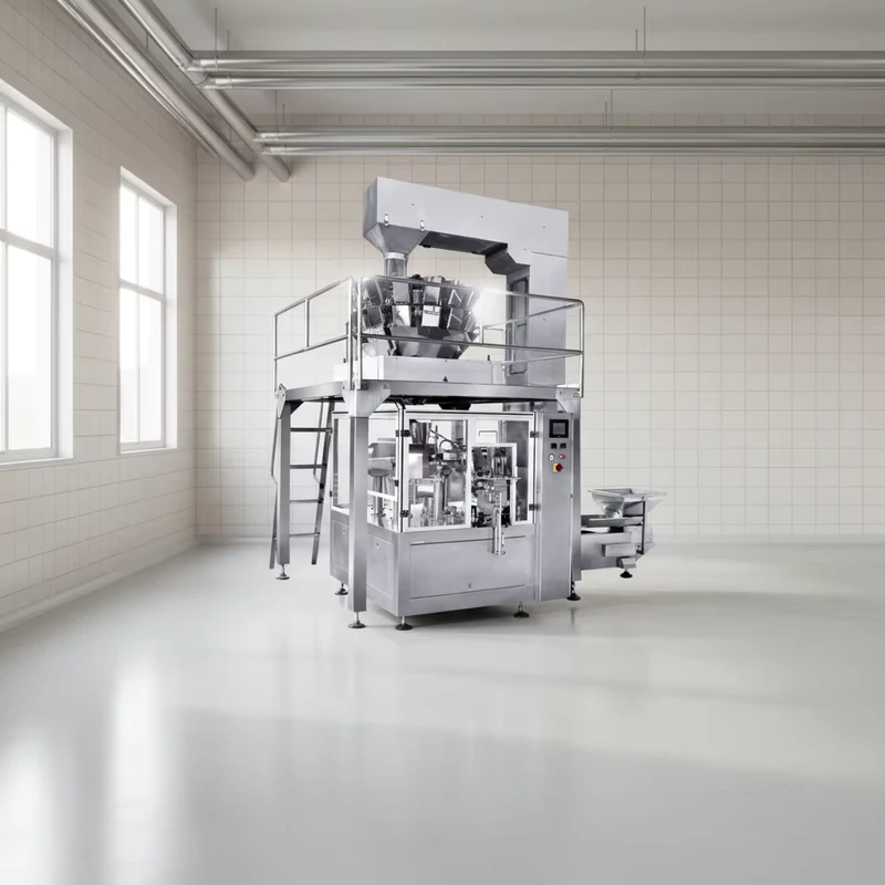 High-Efficiency-Powder-Packing-Line-with-Integrated-Conveyor-Bagging-System