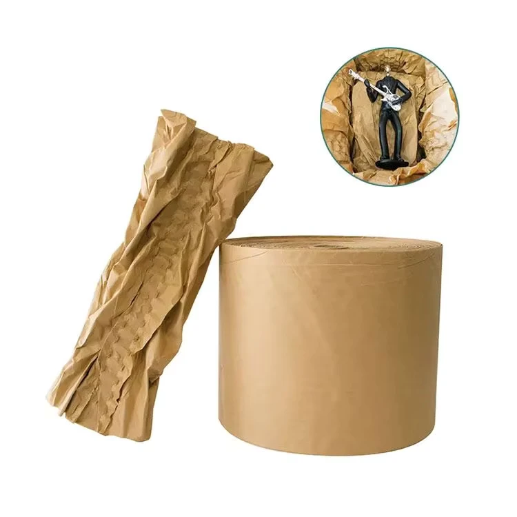 High-Productivity-Box-Filling-Material-Package-Cushion-Eco-Friendly-Void-Fill-Paper-Packaging-Folding-Foldable-Kraft-Pape