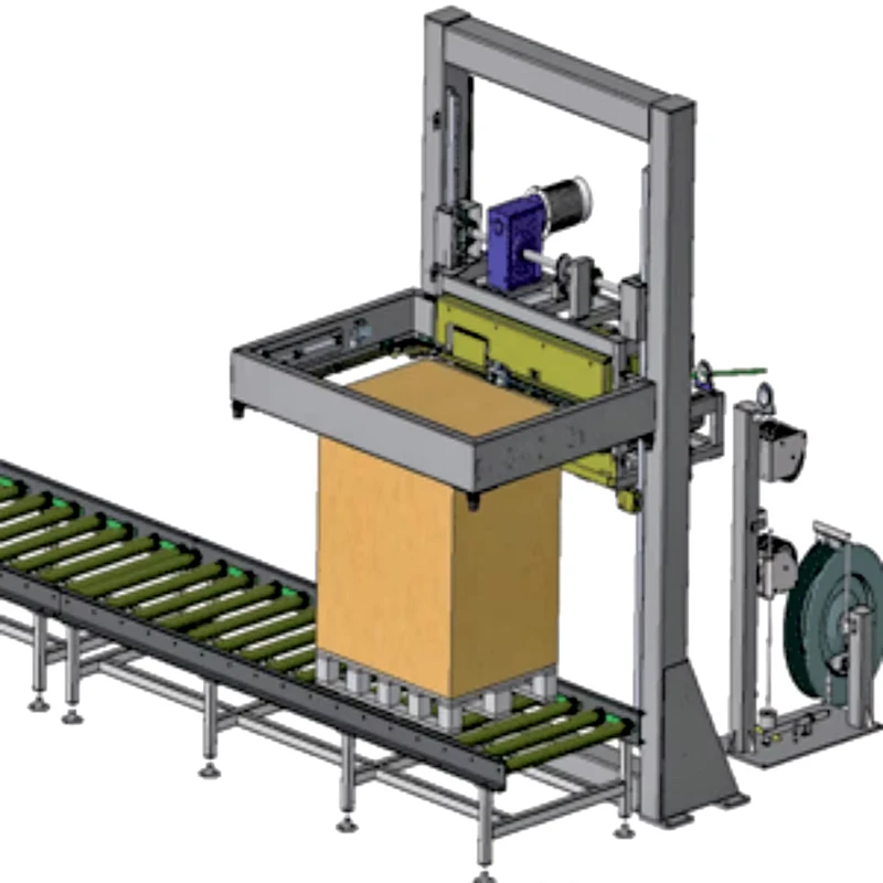 High-Quality-Factory-OEM-Automatic-Pallet-Loads-Horizontal-Strapping-Machine