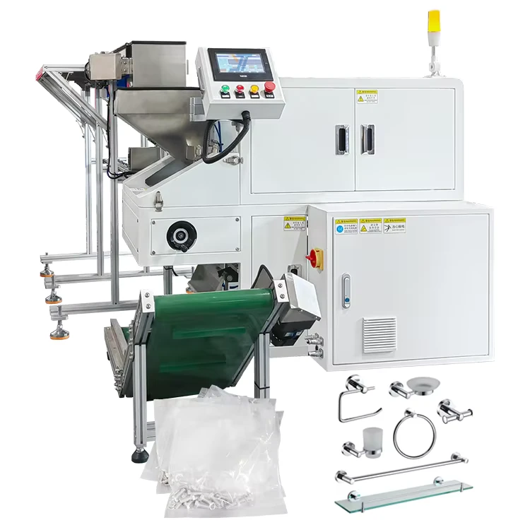 High-Speed-Automated-Hardware-Kits-Furniture-Fittings-Parts-Belt-Conveyor-Counting-Bag-Packaging-Line-with-Check-Weight