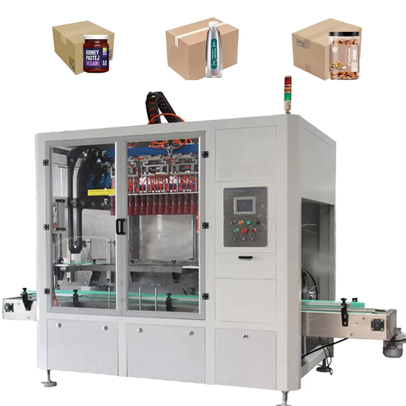 High-Speed-Automatic-Case-Packing-Machine-Case-Packer-Carton-Packer-With-Side-Loading-System