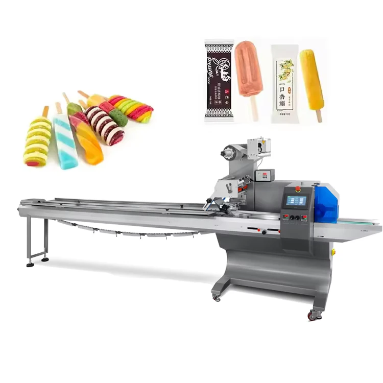 High-Speed-Automatic-Flow-Packing-Soap-Bread-Cake-Biscuit-Chocolate-bar-Nougat-Horizontal-Pillow-Packaging-Machine