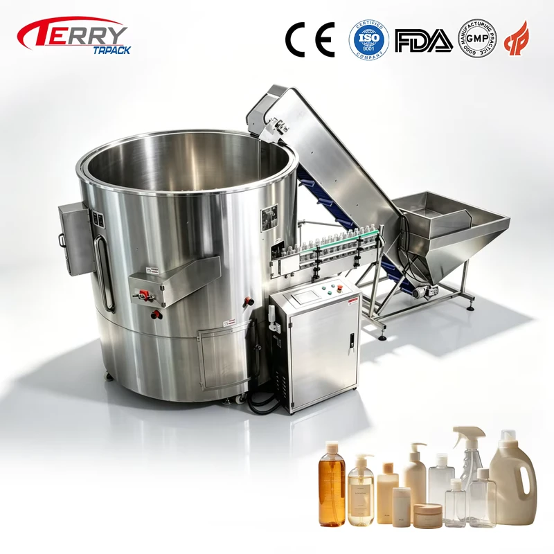 High-Speed-Automatic-Round-Bottle-Unscrambler-Machine-5L-Large-Storage-Lifting-Bottle-Collecting-and-Sorting-Machine