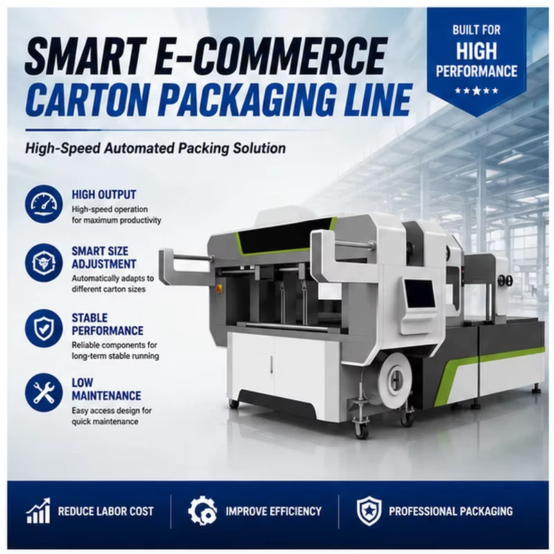 High-Speed-Carton-Box-Bundling-Strapping-Production-Line-Corrugated-Cardboard-Packing-System-for-E-commerce-Warehouse