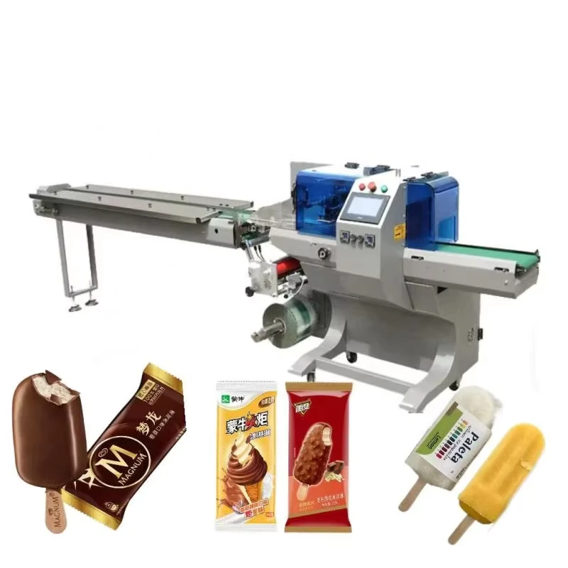 High-Speed-Electric-Automatic-Popsicle-Ice-Lolly-Pop-Cream-Spoon-Pillow-Packaging-Machine-for-Food-with-Plastic-Bags
