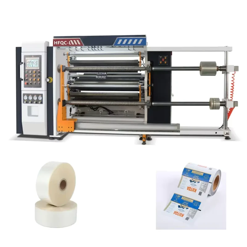 High-Speed-Heating-Transfer-PET-Film-Roll-Slitter-Rewinder-Machine