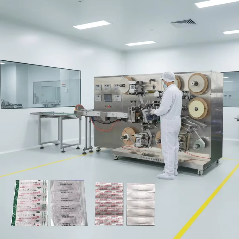 High-Speed-PLC-Controlled-Automatic-Bandage-Packaging-Machine-Wound-Plaster-Production-Line-380V-1-Year-Warranty