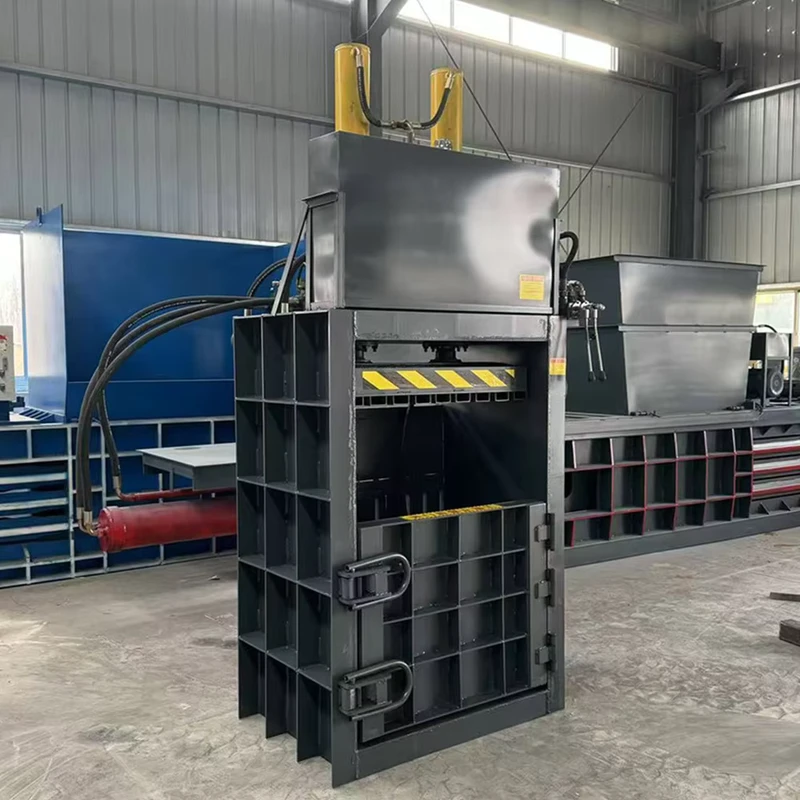 High-quality-Multi-functional-Hydraulic-All-steel-Plate-Vertical-Baler-for-Sale-at-a-Low-Price-1