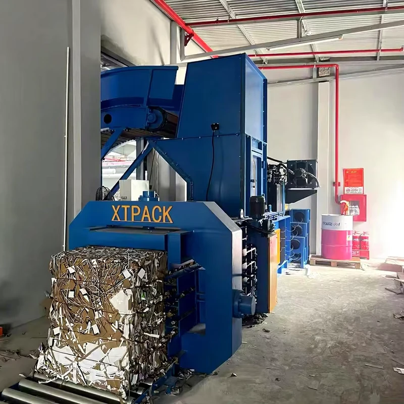 Horizontal-Hydraulic-Baling-Press-Machine-for-Waste-Paper-Chemical-Industry-Automatic-Feeding-Plastic-Film-Packaging-Motor-Pump-1