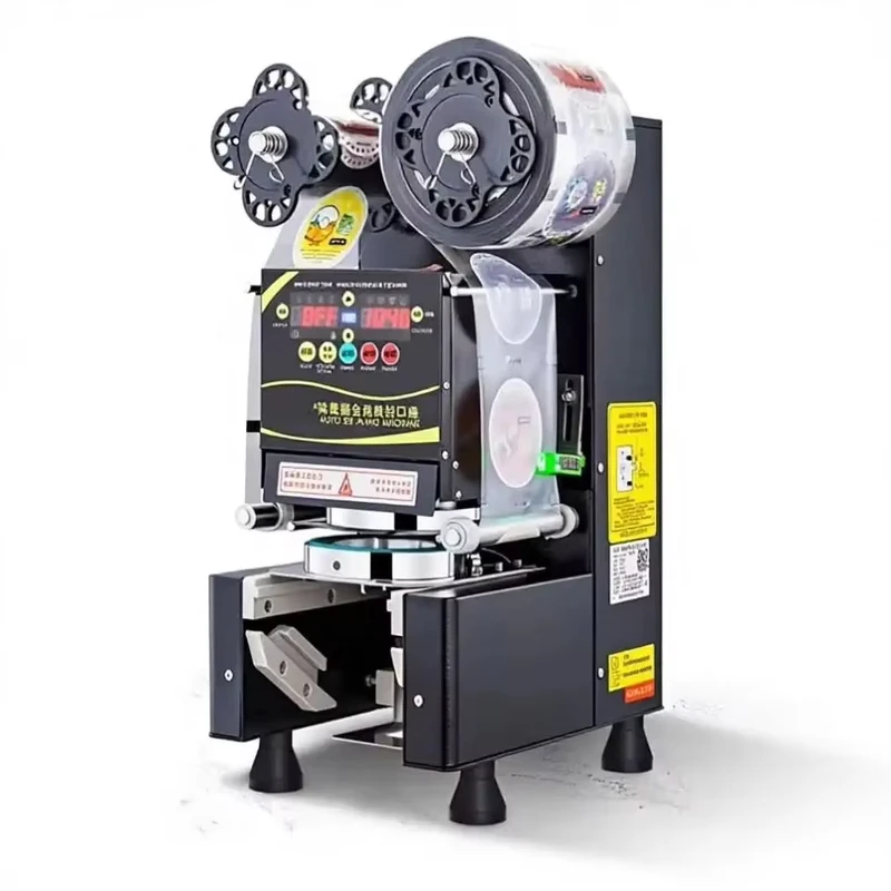 Hot-Selling-Automatic-Cup-Film-Roll-Heat-Press-Sealer-Machine-Plastic-PET-Foil-Sealing-Machine