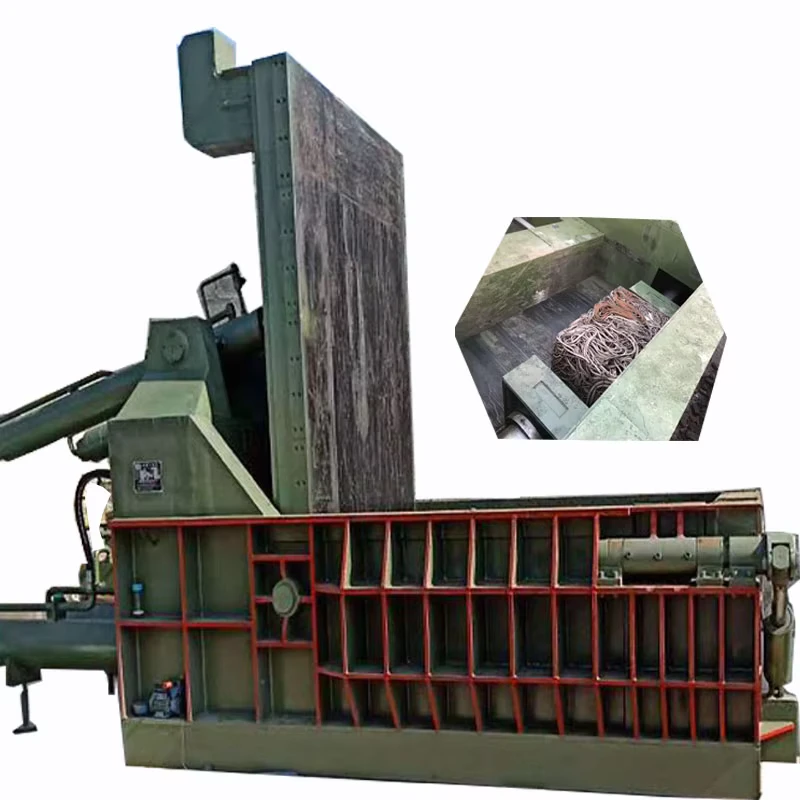 Hydraulic-Baling-Press-Machine-for-Scrap-Metal-Baler-Sale