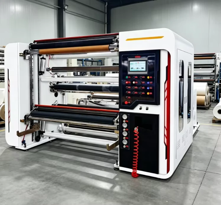 Hydraulic-Paper-Roll-Cutting-Slitting-Rewinding-Machine-for-Adhesive-Tape