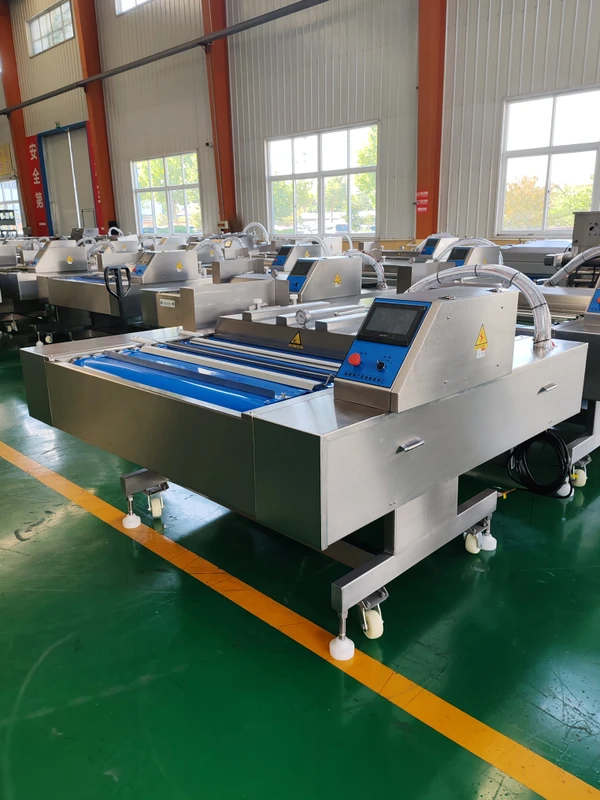 Industrial-Continuous-Belt-type-Aluminum-Foil-Bags-Plastic-Film-Vacuum-Packing-Machine