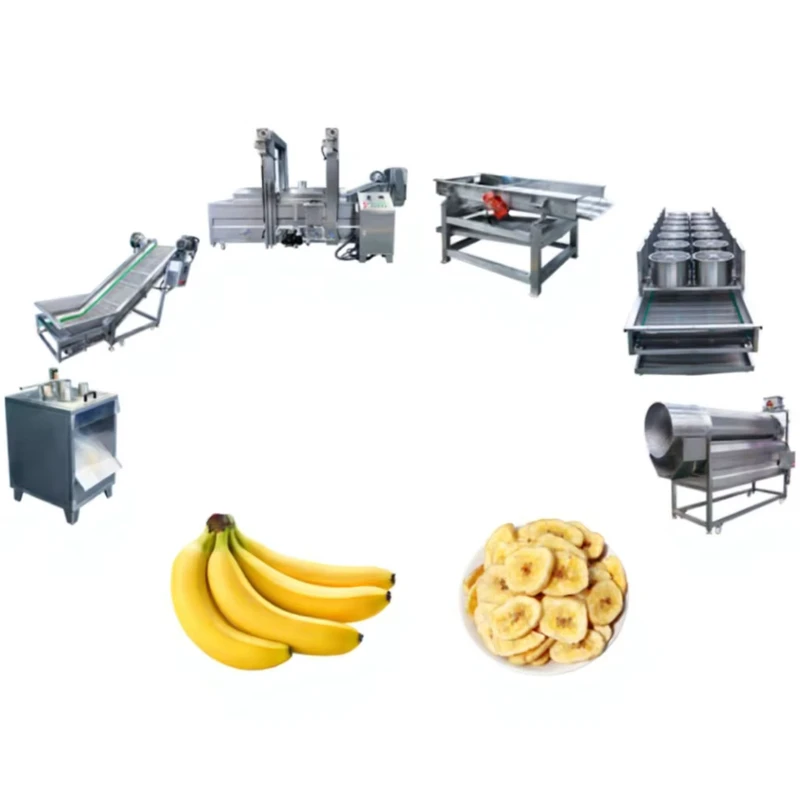 Industrial-Full-Auto-Banana-Chips-Frying-Line-LT-XJ100-ABL-M150-ISO-Certified-PLC-Control-304-Stainless-Steel-Motor-Engine