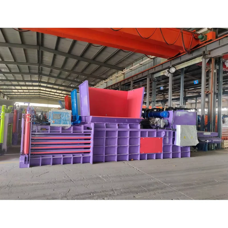 Industrial-Horizontal-Hydraulic-Baling-Machine-Fully-Automatic-for-Cardboard-and-Plastic-1-Year-Warranty-Energy-Saving-1