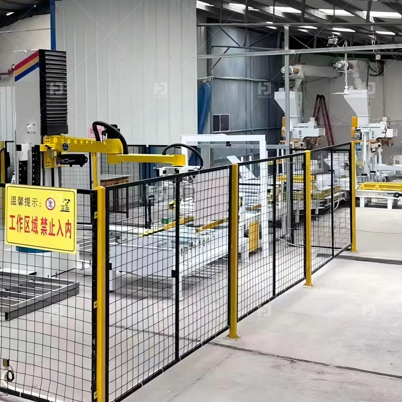 Industrial-Rotary-Arm-Palletizing-Machine-with-Double-Station-for-Bags-Cartons-Cases-and-Boxes