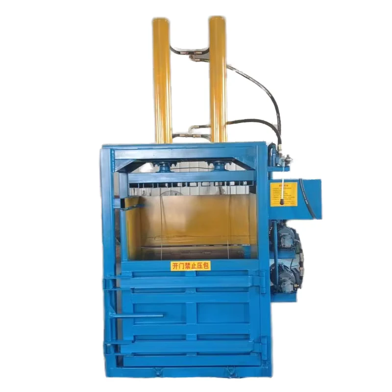 Industrial-Vertical-Hydraulic-Baling-Press-Compactor-Machine-Y82-63-15kW-Stainless-Steel