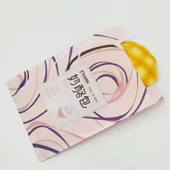Kraft-Paper-Bread-Bag-Food-Grade-Non-Coated-Greaseproof-Paper-Bag-Donut-Baguette-Pointed-Bottom-Greaseproof-Bag