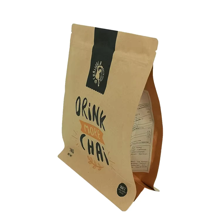 Kraft-Paper-Packaging-Printing-Flat-Bottom-Pouch-Customized-Size