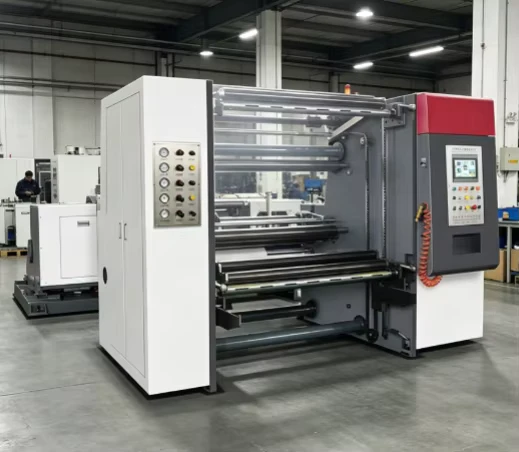 Kraft-Paper-Slitting-and-Rewinding-Machine-for-Non-Woven-Fabric-and-Label-Stock