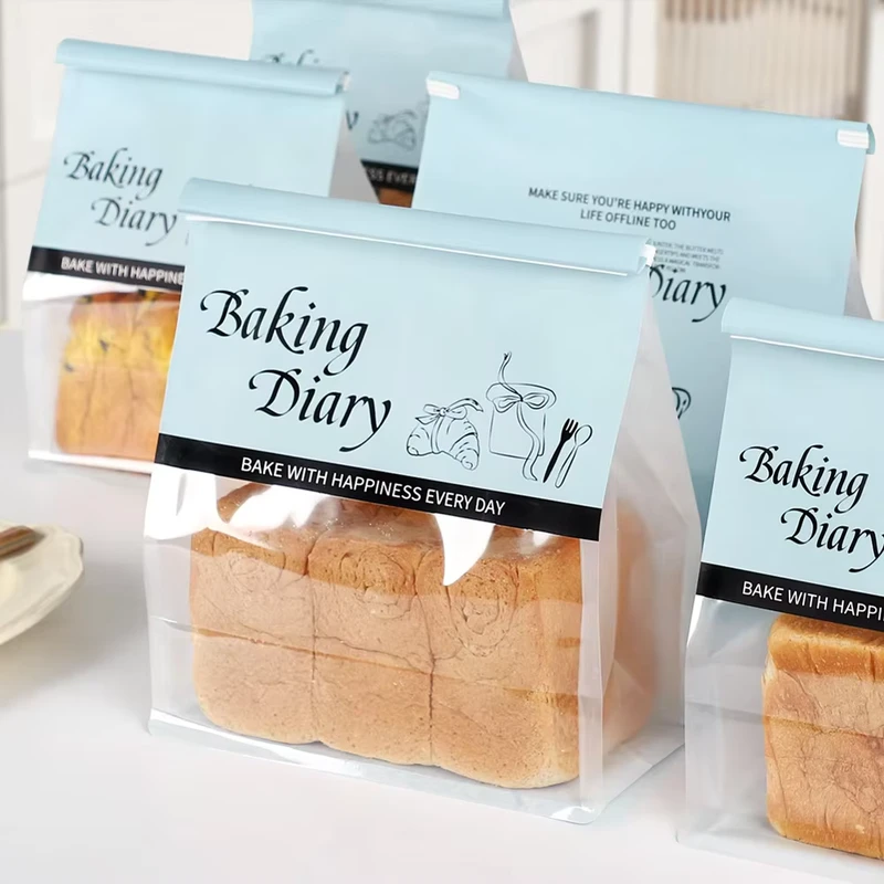 Kraft-Paper-Tube-Food-Packaging-Bag-for-Toast-Bread-Cakes-Biscuits-Potatoes-Moisture-proof-Self-sealing-with-Custom-Logo