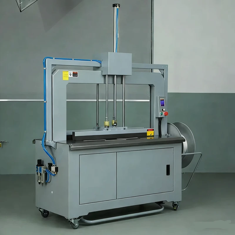 LIANGZO-Automatic-High-Speed-Strapping-Machine-PP-Belt-Carton-Packaging-Strapper-with-Adjustable-Tension