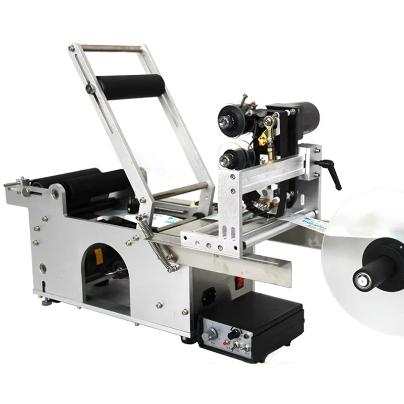 Label-Machine-Small-Semi-automatic-Labeling-Machine-for-Cans-and-Beverage-Bottles-With-Date-Printer