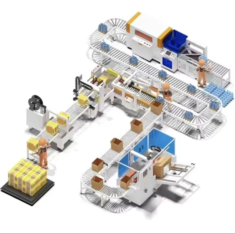 Large-Scale-Robot-Powered-Automatic-Paper-Packaging-Line-Wrapping-Sealing-Machines-Multi-Voltage-380V-220V-110V-Customizable
