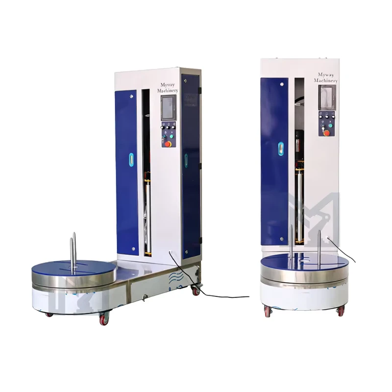Luggage-Wrapping-Machine-with-Low-Noise-for-Quiet-Airport-Hotel-Environment