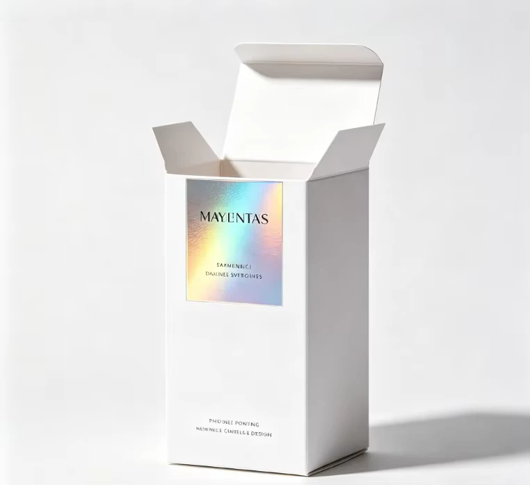 Luxury-Custom-Printed-Logo-Holographic-Paper-Box-Shiny-Silver-Folding-Carton-for-Cosmetic-Beauty-Packaging