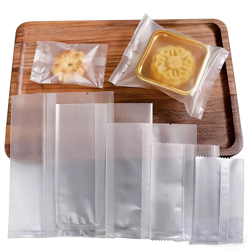 Matte-Small-Plastic-Frosted-OPP-Bag-Heat-Sealed-Baking-Cookie-and-Candy-Pouch-for-PET-Food-Packaging-Plastic-Bag