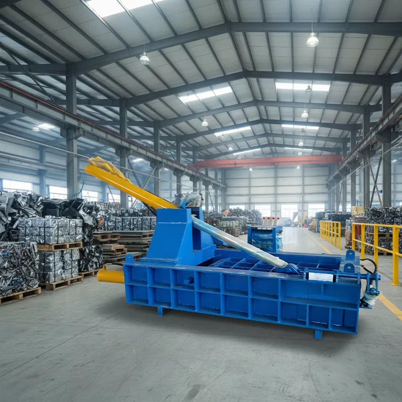 Metal-Waste-Compactor-Used-Scrap-Metal-Baling-Press-Baler-Machine-Metal-Scrap-Hydraulic-Baling-Press