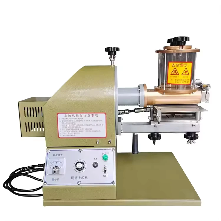 Model-150mm-Speed-Adjustable-Glass-Bottle-Gluing-Machine-Automatic-Hot-Melt-Shoe-Sole-Gluing-Machine