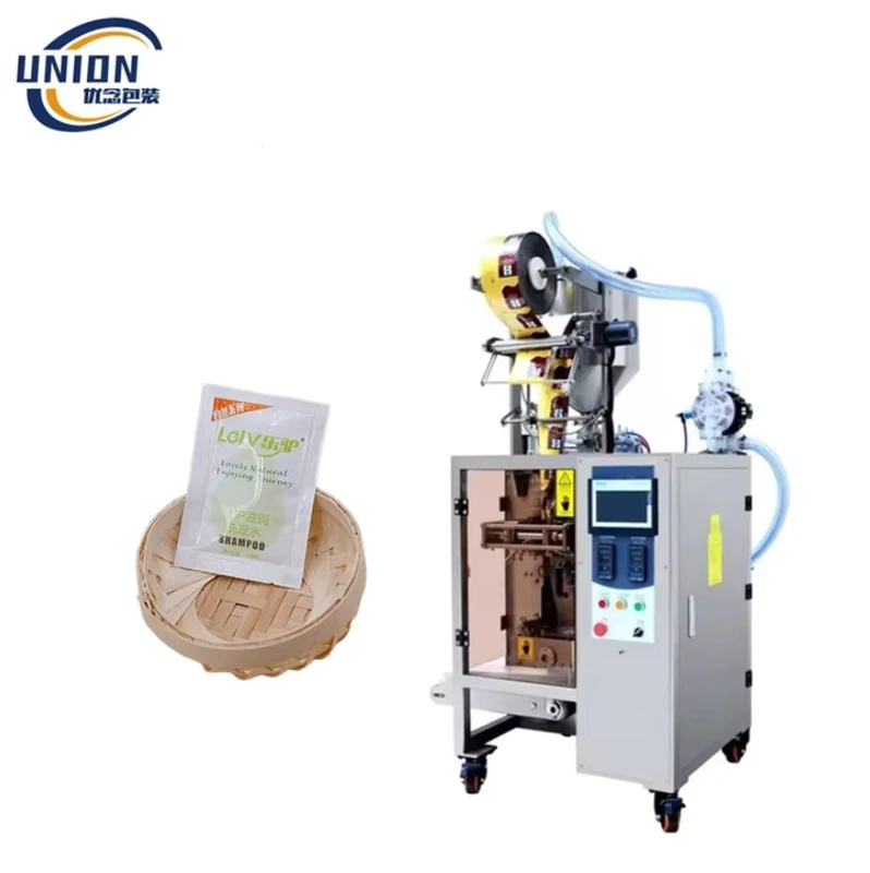 Most-Popular-Shampoo-Packaging-Machine-4-Side-Seal-Shampoo-Honey-Bee-Small-Sachet-Packaging-Machine