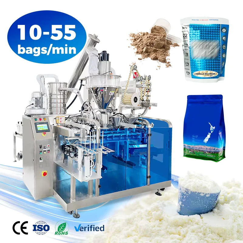 Multi-Function-Doypack-Filling-Machines-for-Powder-Granule-Food-Automatic-Premade-Bag-Packing-Solution