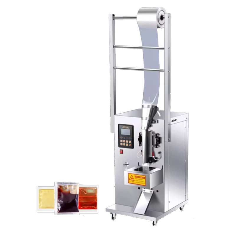Multi-Function-Hot-Pouch-Packaging-Packing-Japanese-Barbecue-Sauce-Filling-for-Sale-Package-Machine