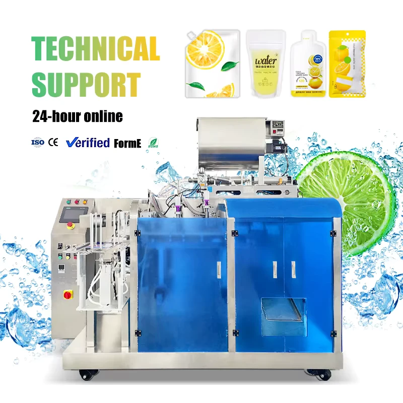 Multi-Functional-Horizontal-Packaging-Machine-Suitable-for-Packaging-Liquid-Sauce-and-Fruit-Puree