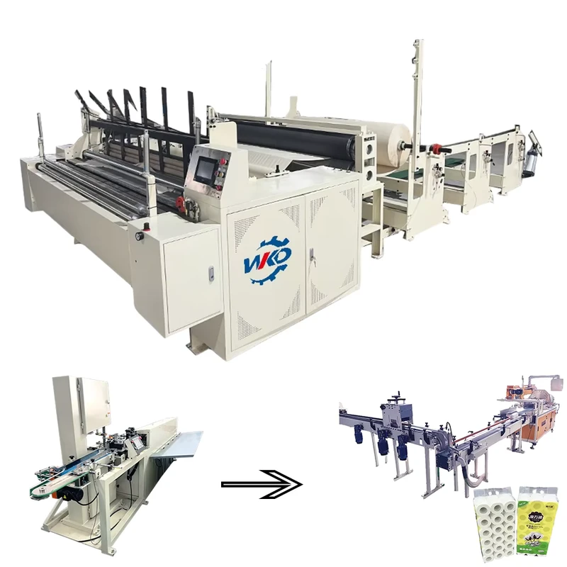 Multi-Functional-Packaging-Cutting-Jumbo-Roll-Tissue-Toilet-Paper-Rewinding-Making-Machine-Production-Line