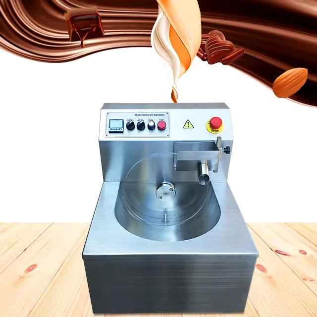 Multi-function-8-15-30-kg-Per-Hour-Chocolate-Melting-Tempering-Coating-Making-Machine-Small-Mould-Molding-Melting-Machinery