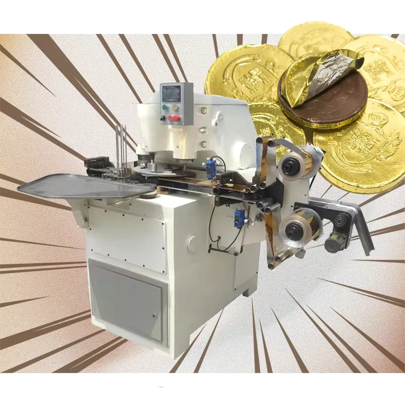 Multi-function-Golden-Coin-type-Chocolate-Food-Packaging-Machine-Gold-Coin-Chocolate-Packing-Machine