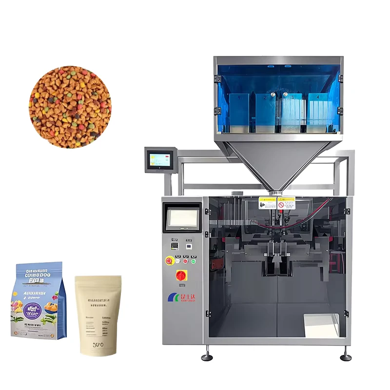 Multi-functional-Packaging-Machine-for-Flexible-Packaging-of-Mechanically-Driven-Granular-Materials