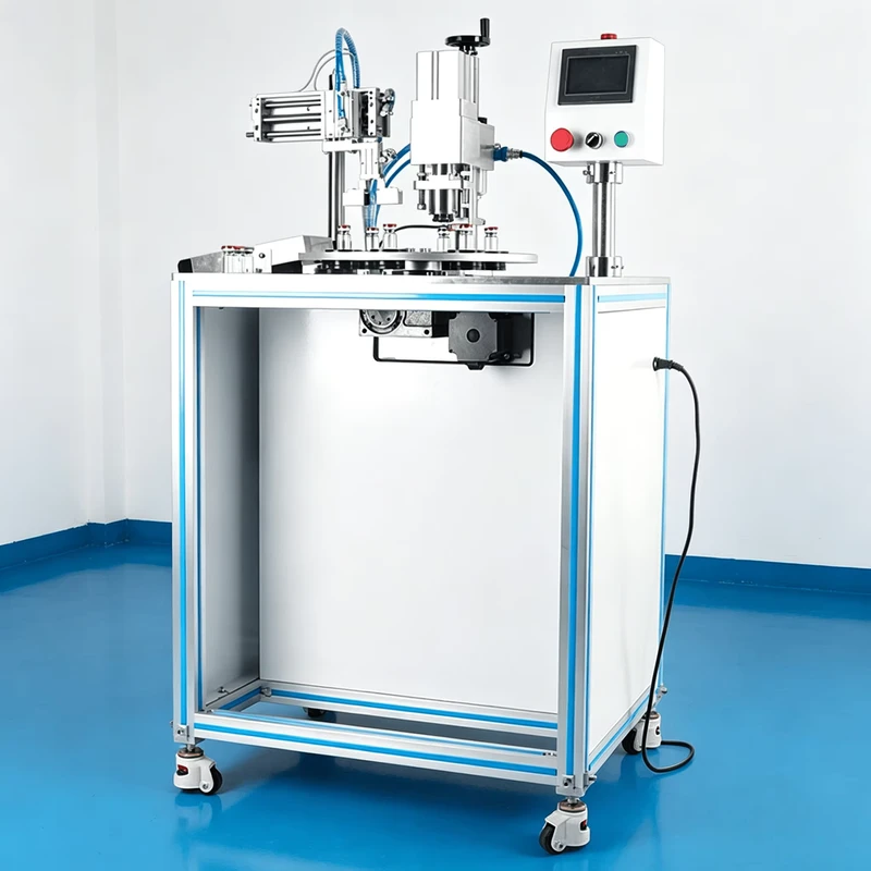 Multifunctional-Adjustable-Industrial-Semi-automatic-Pneumatic-Vial-Crimping-Machine