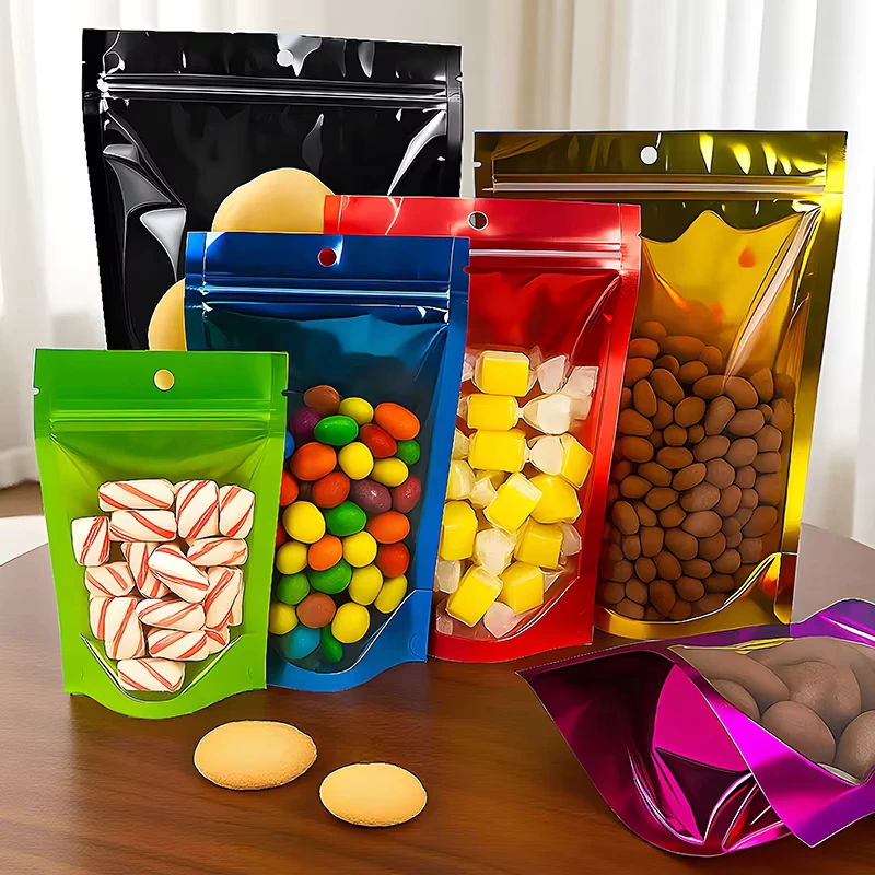 New-Design-Colorful-Food-Packaging-Plastic-Pouch-Stand-up-Zipper-Bag-with-Window-Mylar-Ziplock-Pouch-for-Candy-Snack