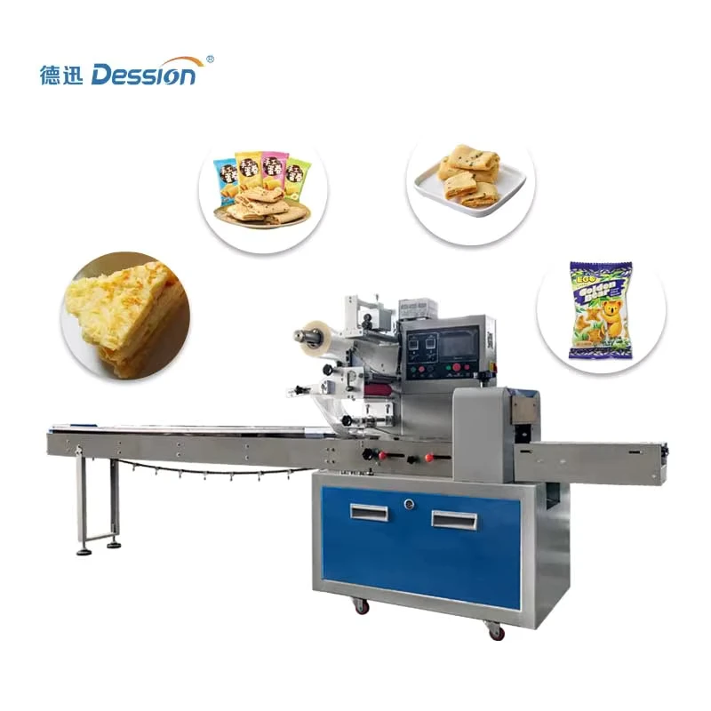 New-Horizontal-Packer-Automatic-Bakery-Equipment-Egg-Biscuit-Manufacturing-Wafer-Roll-Flowpack-Packaging