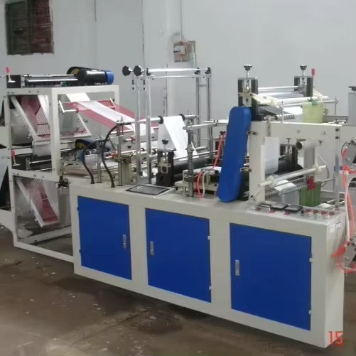 New-and-Used-Automatic-T-Shirt-Bag-Making-Machine-for-Plastic-Woven-Shopping-Bags-in-Manufacturing-Plant-or-Retail-Industries