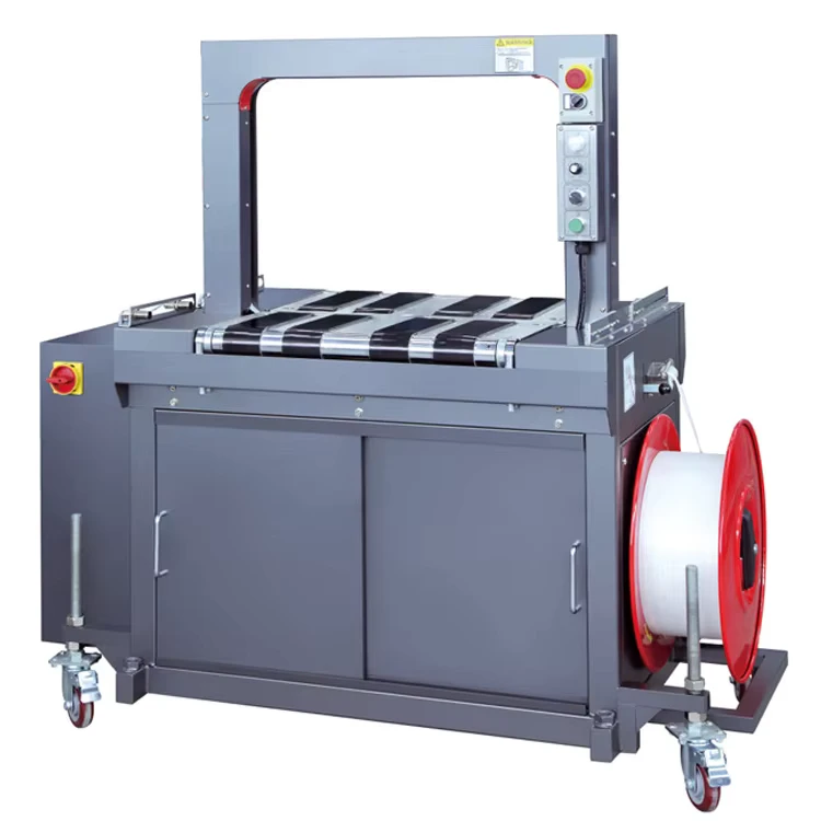PP-Banding-Corrugated-Carton-Boxes-Packing-Belt-Conveyor-Table-Four-Motors-Fully-Automatic-Strapping-Machines